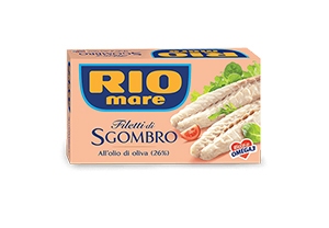 SGOMBRO FILET. RIO MARE OLIO