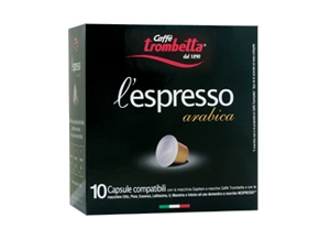 CAPSULE TROMBETTA ARABICA COMP.NESPRESSO