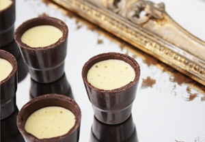 Bicchierini Ciocc. Fondente - Crema