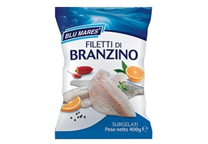 FILETTI DI BRANZINO BLU MARES SURGELATO*