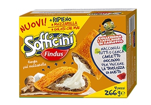 SOFFICINI FUNGHI/MOZZARELLA SURGELATI*