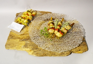 Spiedini di Pollo e Verdure