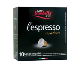 CAPSULE TROMBETTA ARABICA COMP.NESPRESSO