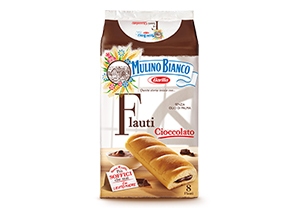 MERENDINE FLAUTI AL CIOCCOLATO