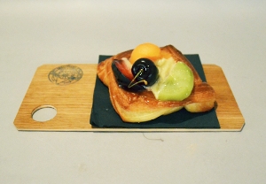 Rombo con Crema e Frutta