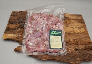 Bocconcini di pollo bio timo e maggiorana (sottovuoto)