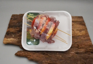 Arista di pollo con mela e speck - bio