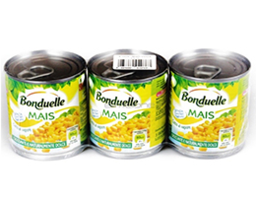 MAIS DOLCE BONDUELLE 3+1x150gr