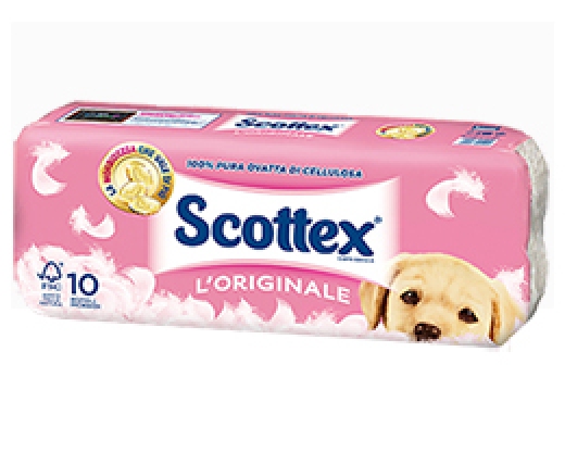 CARTA IGIENICA SCOTTEX 10 ROTOLI
