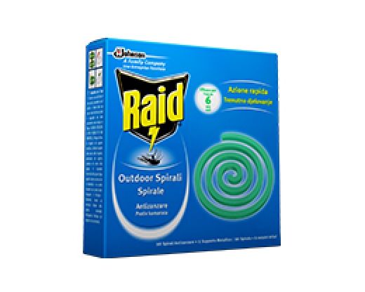 RAID SPIRALI ANTIZANZARE