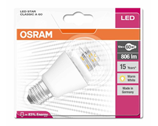 LAMP.OSRAM LED STAR CLAS.A60