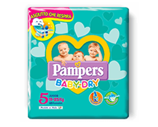 PAMPERS BABY DRY JUNIOR