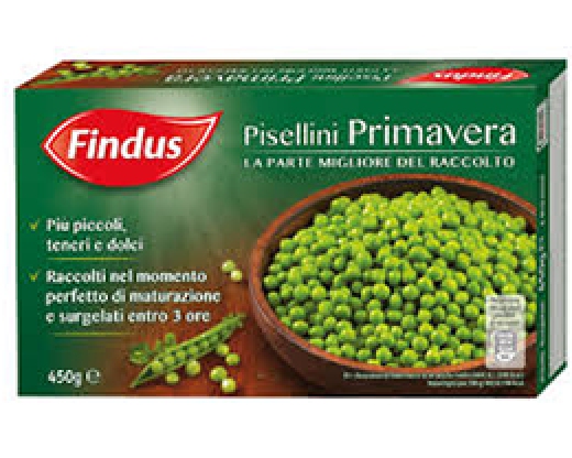 PISELLINI PRIMAVERA FINDUS 450 GR SURGELATI*