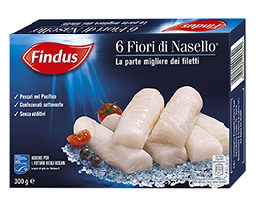 FIORI DI NASELLO FINDUS SURGELATI*