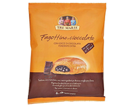 FAGOTTINI CIOCCOLATO 3 MARIE SURGELATI*