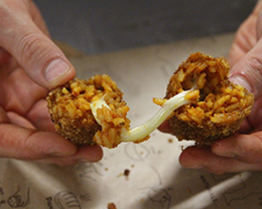 Suppli' classico fritto di Gabriele Bonci