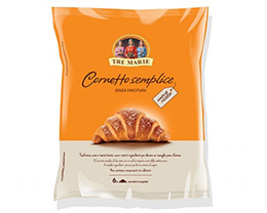 CORNETTI SEMPLICI 3 MARIE SURGELATI*