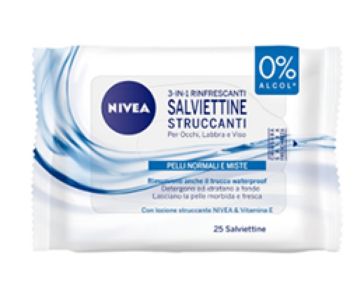 SALVIETTINE STRUCCANTI NIVEA