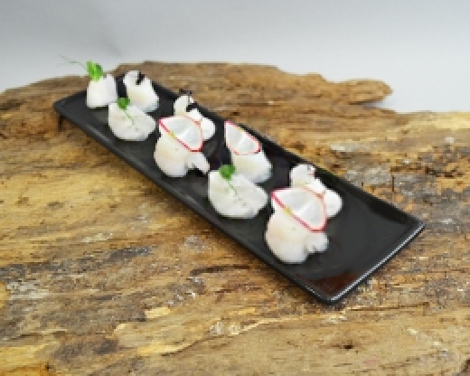 Carpaccio Pesce Bianco Pescato Locale