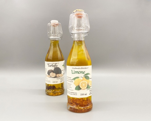 Olio Evo del Trentino al Limone