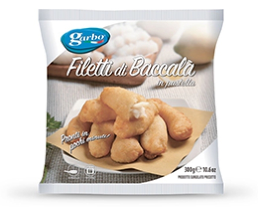 FILETTI DI BACCALA' GARBO SURGELATI*